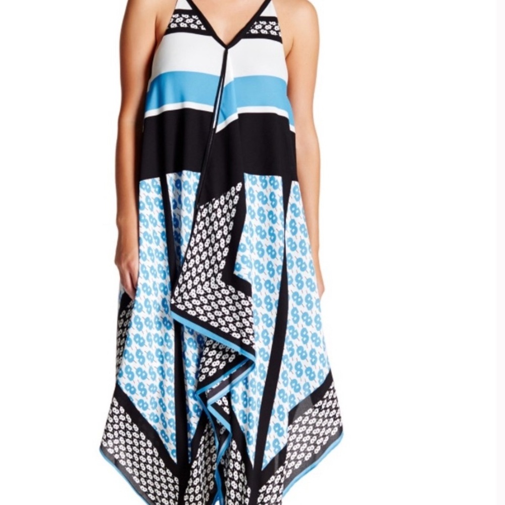 NWT Cynthia Steffens size 4 scarf dress
